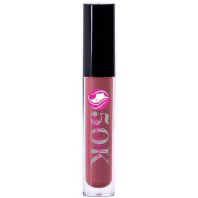 Vixen Pink Glitter Lip Gloss - 50K Lashes & Hair